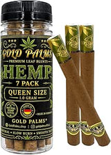 GOLD PALMS® Hemp Blunt Tubes
