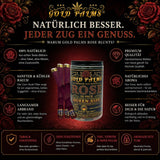 GOLD PALMS® Rose Blunt Tubes