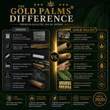 GOLD PALMS® Rose Blunt Tubes
