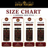 GOLD PALMS® Rose Blunt Tubes
