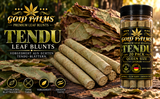 GOLD PALMS® Tendu Blunt Tubes – Detailansicht