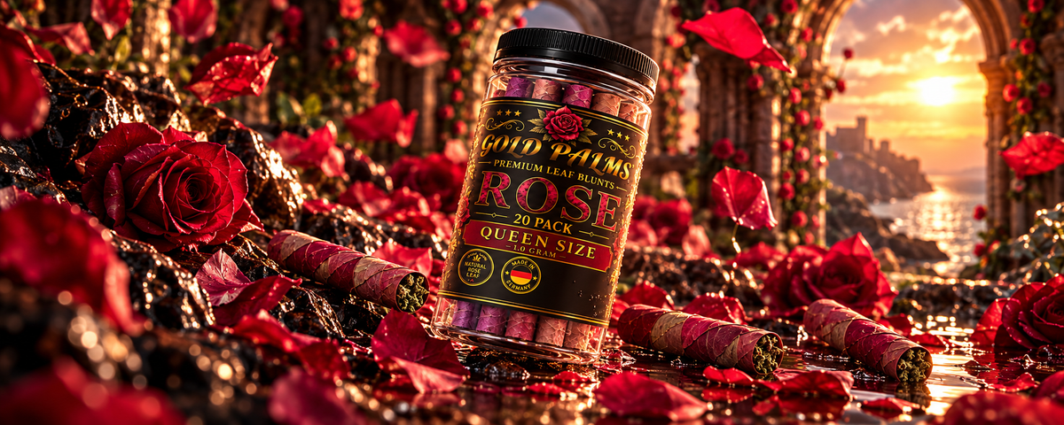 GOLD PALMS® Rose Blunt Tubes